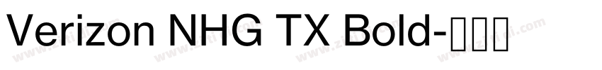 Verizon NHG TX Bold字体转换